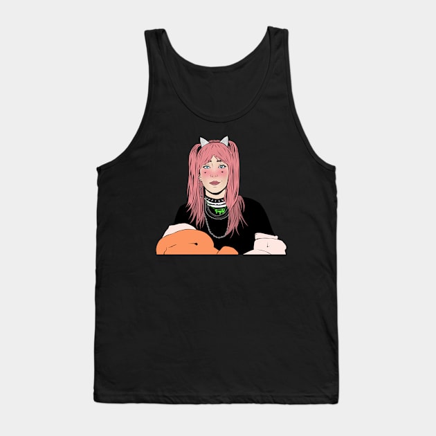 Jenna Marbles Tank Top by miyku